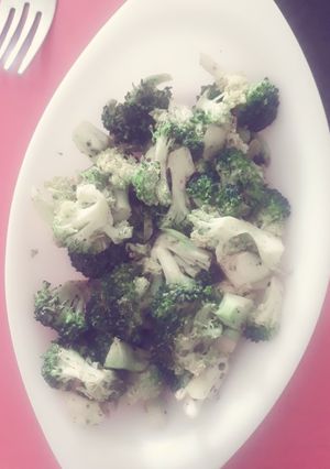 A picture of Sizzled pepper broccoli.