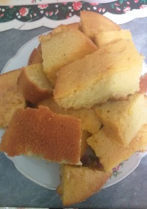 عکسی از دستور 🥧 کیک گلاب و زعفران 🥧