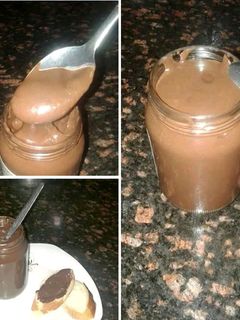 صورة لوصفة شوكولاتة نوتيلا 😋😋