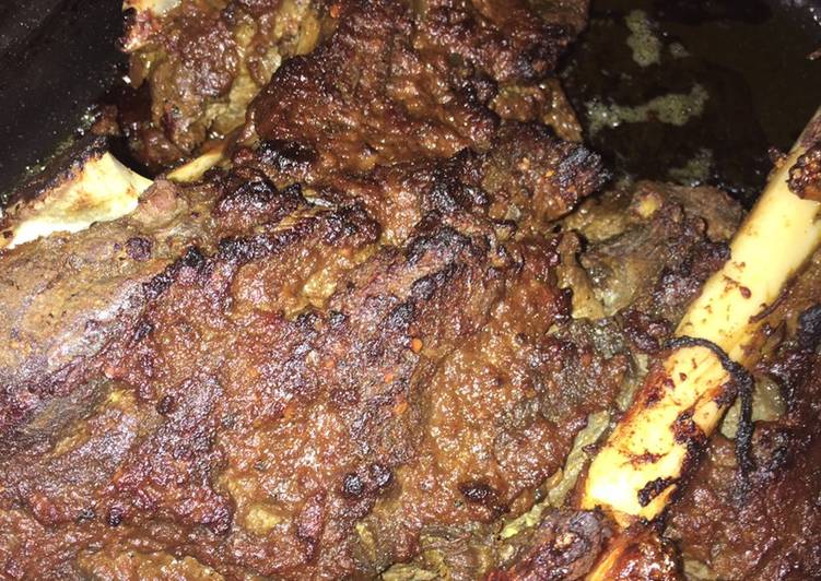Recipe of Any-night-of-the-week Mutton leg roast