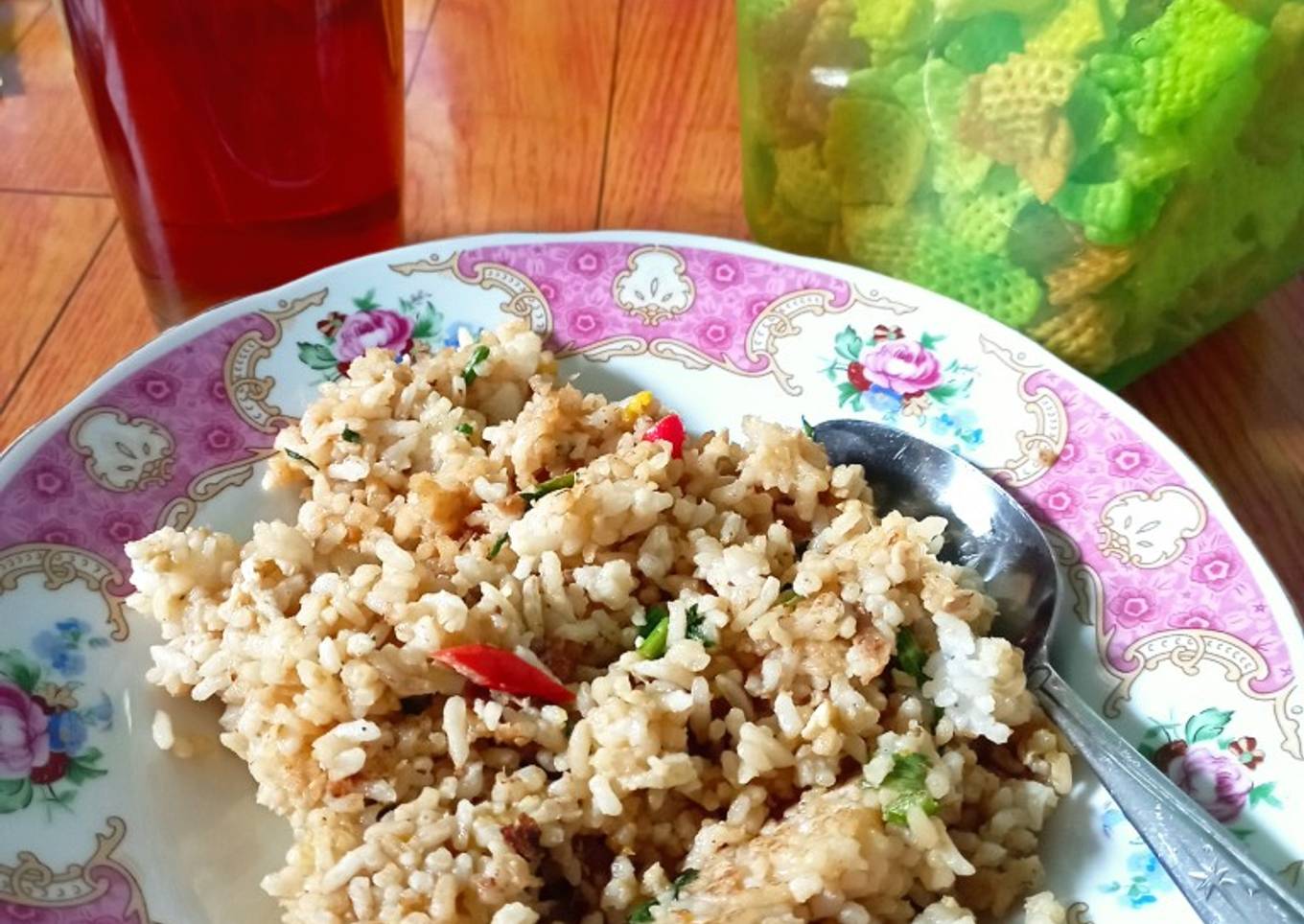 Nasi goreng sederhana