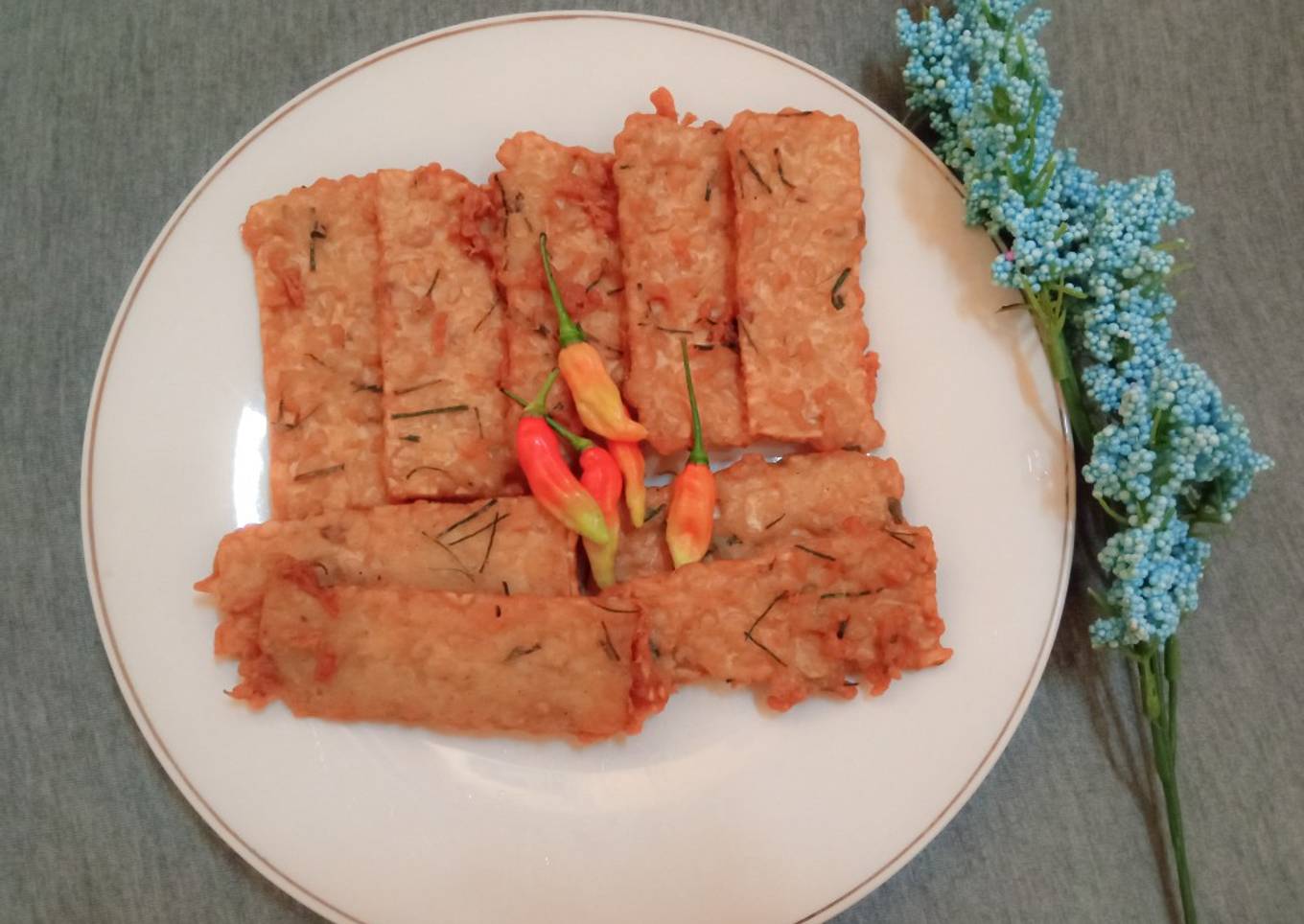 Tempe mendoan daun jeruk
