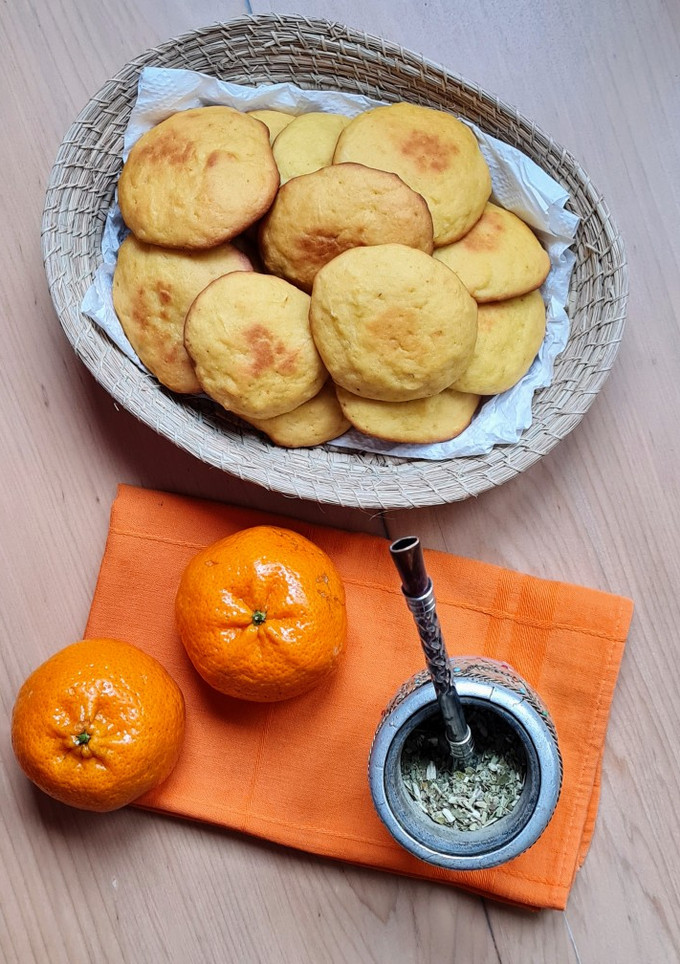Una foto de Galletitas de mandarina en licuadora 🍊 fáciles, económicas y rendidoras 🍊