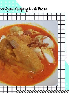 Foto resep Opor Ayam Kampung Kuah Pedas