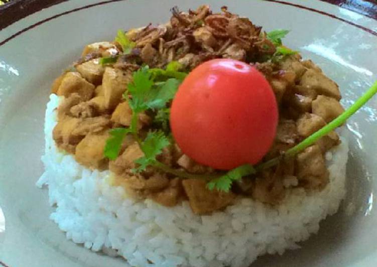 Nasi Bakmoy Ayam ala Rumahan rasa Restoran
