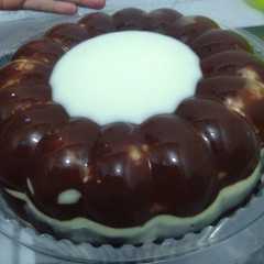 Puding marble choco cheese রেসিপির প্রধান ছবি