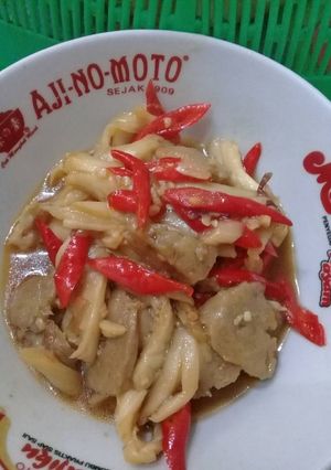 Foto resep Tumis Jamur Baso Alakadarnya