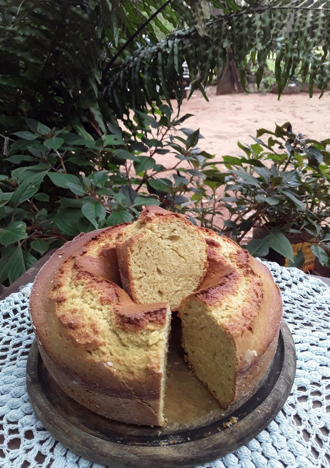 Una foto de Torta de manzana y canela