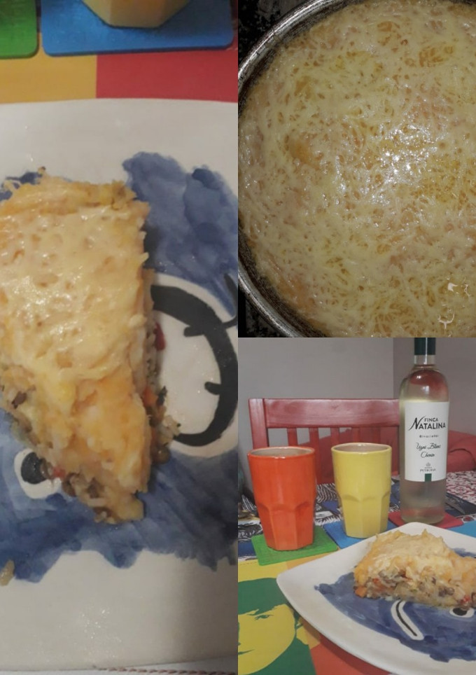Una foto de Pastel de Papa y Zapallo Vegetariano