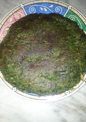 Una foto de Tortilla de espinaca