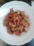 Oseng gambas/karawila