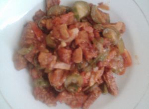Foto resep Oseng gambas/karawila
