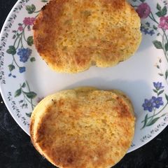 A picture of Keto English muffin.