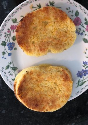A picture of Keto English muffin.