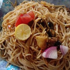 A picture of Beef Spaghetti 🍝🍝🍝.