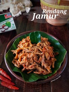 Foto resep Rendang jamur