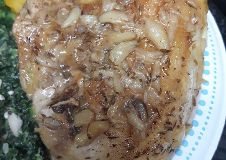 Norwegian Garlic Thyme Chicken