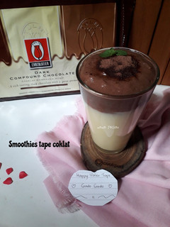 Foto resep Smoothies tape coklat