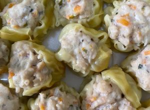 Gambar Dimsum Homemade Ayam & Sos Mudah