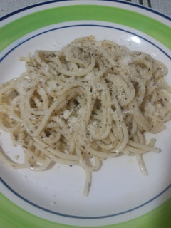 Una foto de Spaghettis a las hierbas con thermomix