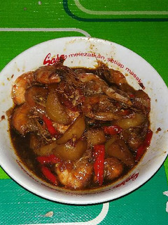 Foto resep Udang dan kentang masak kecap