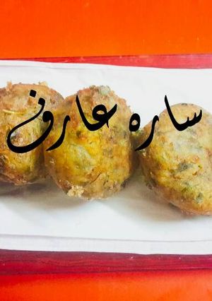 صورة لوصفة كفتة البطاطس المقرمشه اللذيذه😋🍟