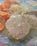 Peceto con cebolla y zanahoria