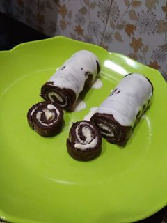 Foto resep Bolu Gulung coklat DEBM/Keto