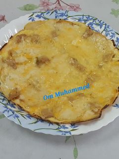 صورة لوصفة بطاطس بالبيض والجبن
