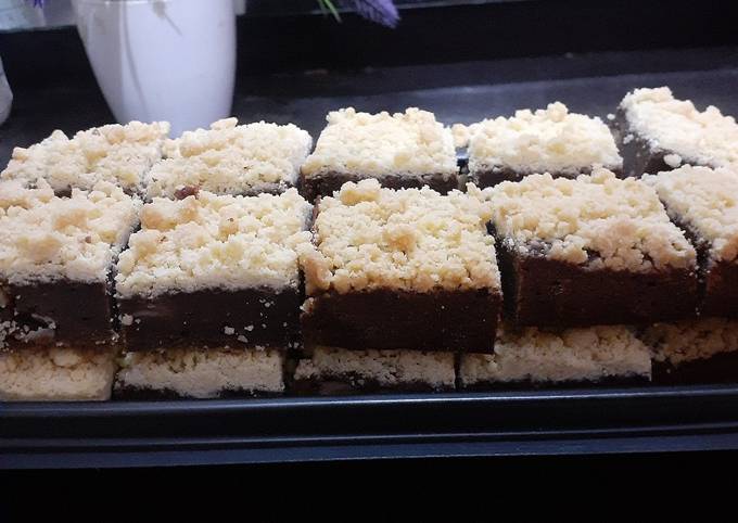Yuk intip, Resep mudah bikin Banana Brownies with Crumble  enak