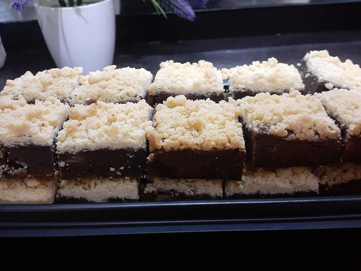 Yuk intip, Resep mudah bikin Banana Brownies with Crumble  enak