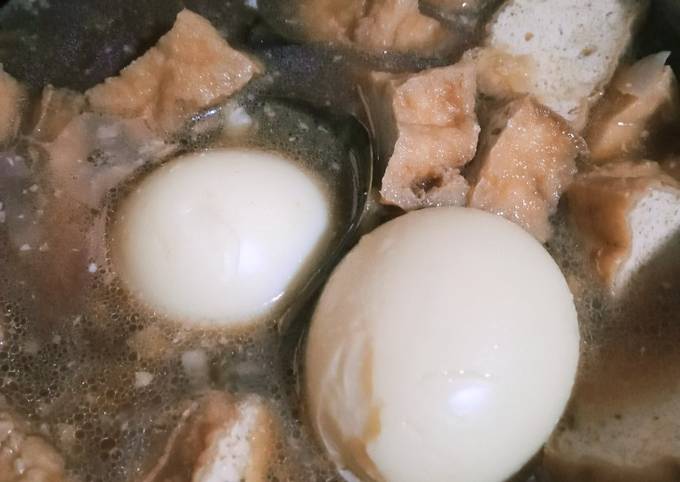 Semur telur tahu
