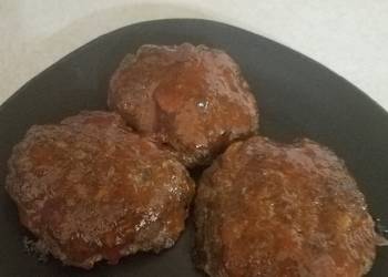 How to Recipe Yummy Meatloaf with glaze