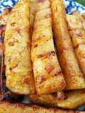 Sweet Grilled Pineapple Spears
