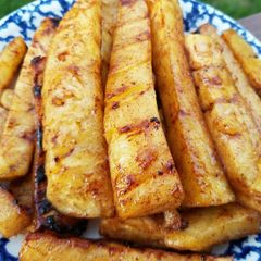 A picture of Sweet Grilled Pineapple Spears.