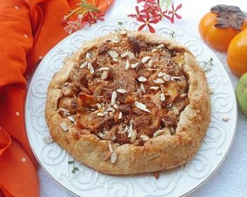 Popular Recipe Pear and Persimmon Galette Delicious