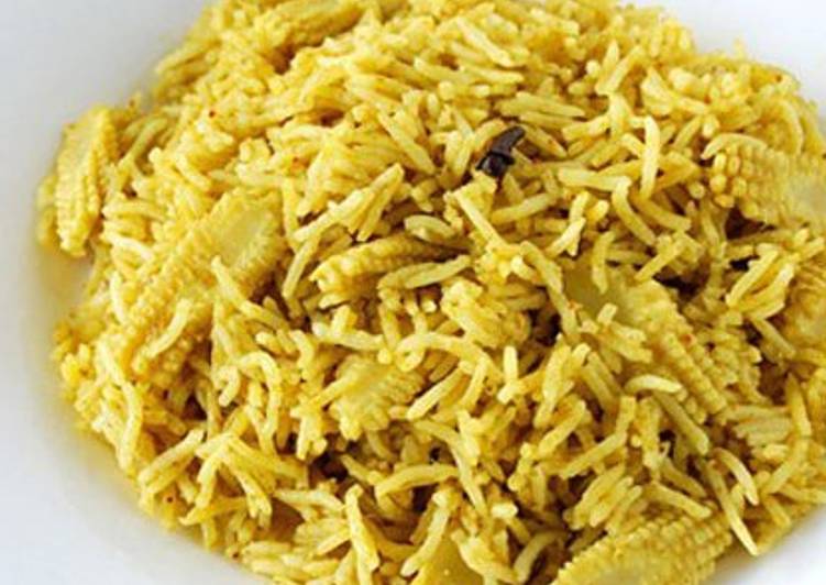 Baby Corn Rice