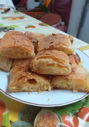 O poză a rețetei Plăcintă de mere și de brânză.