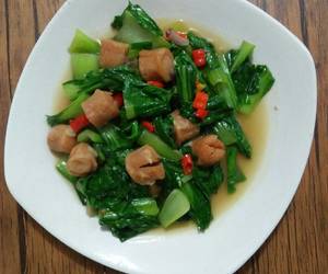 Resep Terbaik Cah Pokcoy Sosis Enak dan Sehat