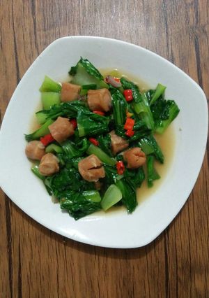 Foto resep Cah Pokcoy Sosis