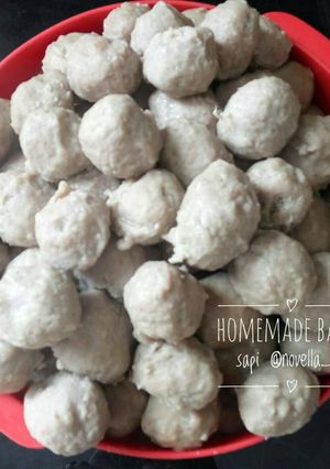 Foto resep Homemade Bakso Sapi