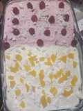 Postre bicolor
