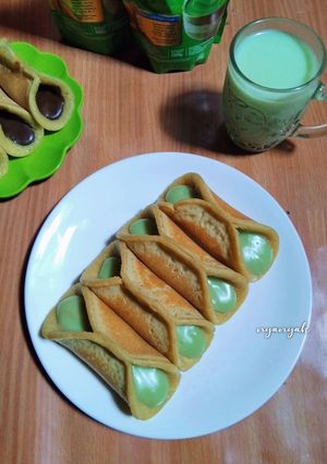Foto resep Kue Manja Fla Matcha