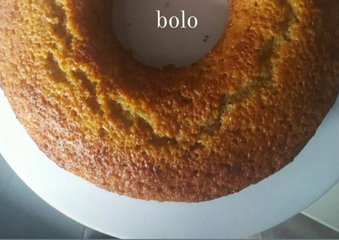 Bolo simples