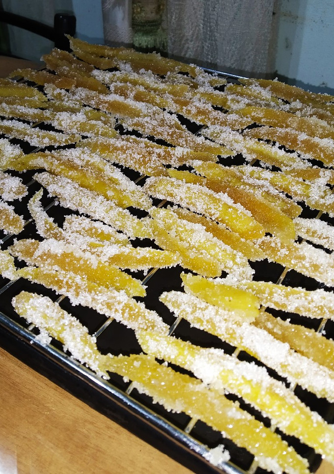 Una foto de Cáscaras de Pomelo confitados