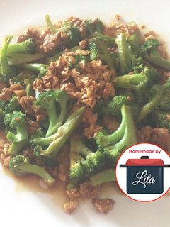 Foto resep Brokoli cah ayam cincang kecap #homemadebylita