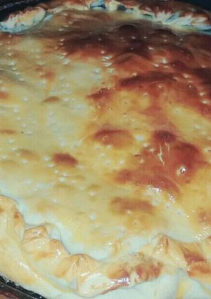 Una foto de Tarta de verduras con queso