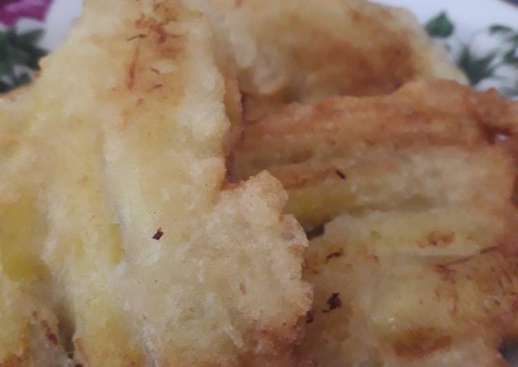 Masakan Unik Pisang goreng kipas *krispi Enak Bergizi