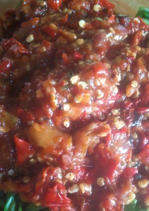 Foto resep Plecing kangkung tanpa kacang