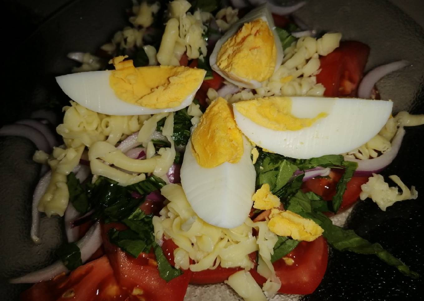 Ensalada Caprese (a mi manera)